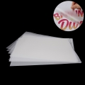 Fabrika fiyat tedarikçisi sıcak/soğuk soyma şeffaf pet film levhası t-shirt baskı ısı transferi için 