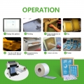 Su Geçirmez Mürekkep Püskürtmeli Şeffaflık Baskı Polyester Pet Film Rulosu A3 A4 Pozitif Serigrafi Baskı İçin 