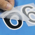 Özel logo Ütüleme yumuşak harfler 3d akın ısı transfer etiket baskısı DIY el sanatları tişört giyim çantası için 